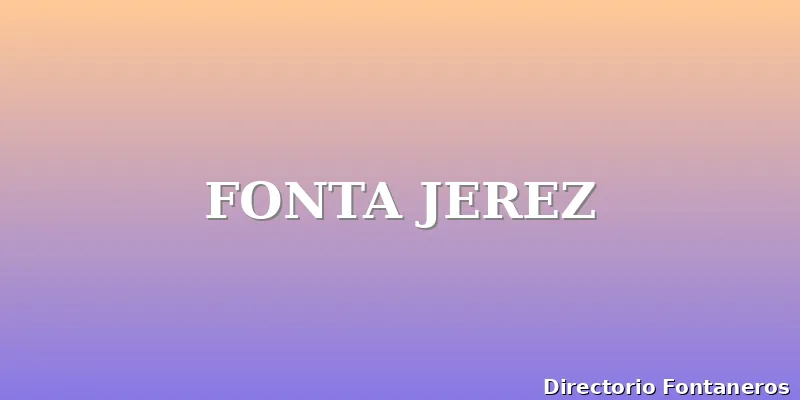 FONTA JEREZ