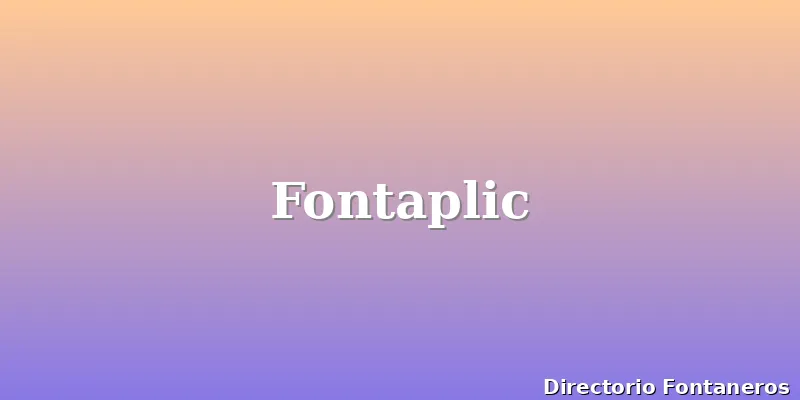 Fontaplic