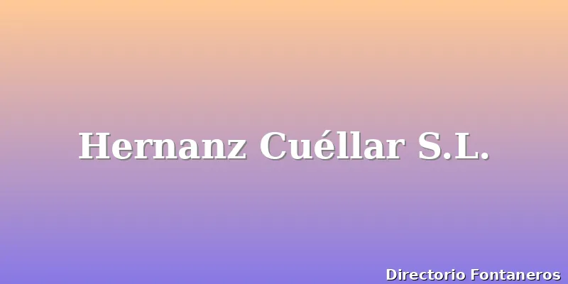 Hernanz Cuéllar S.L.