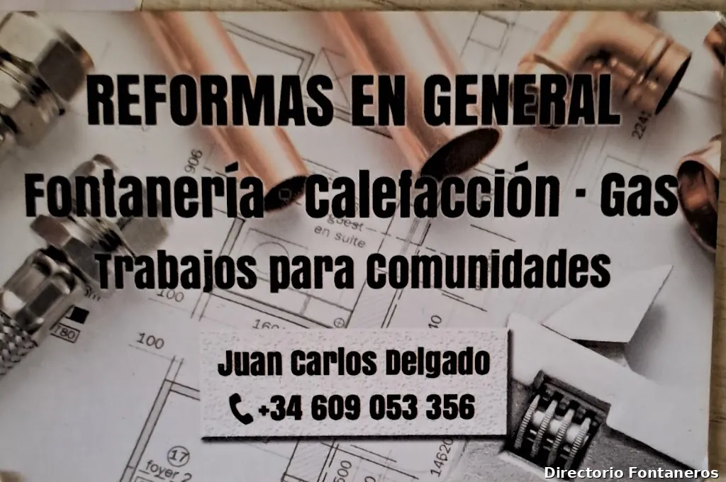 Fontanero Juan carlos delgado