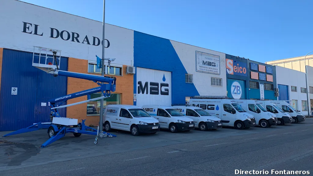 Canalones Extremadura - MBG Fontanería