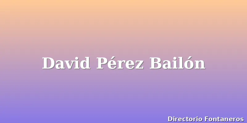 David Pérez Bailón