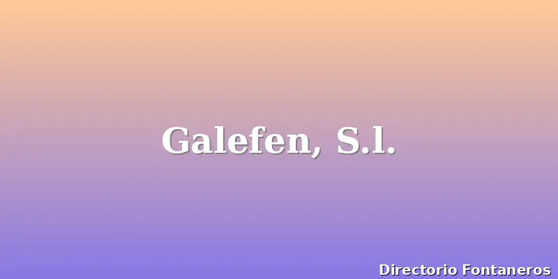 Galefen, S.l.