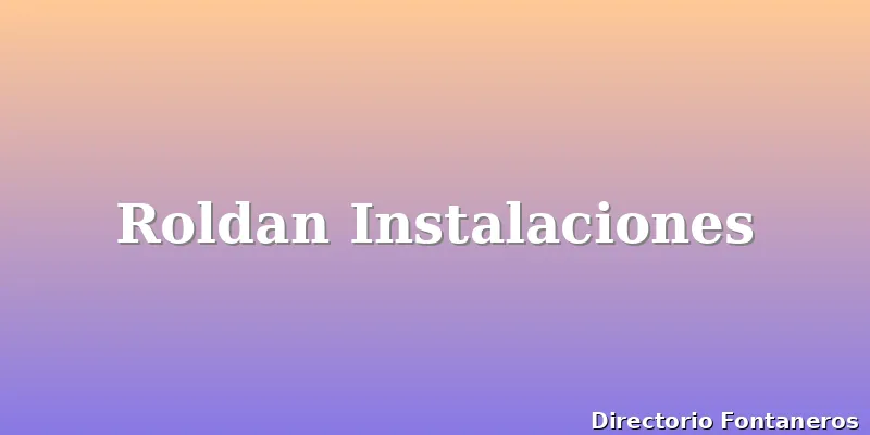 Roldan Instalaciones