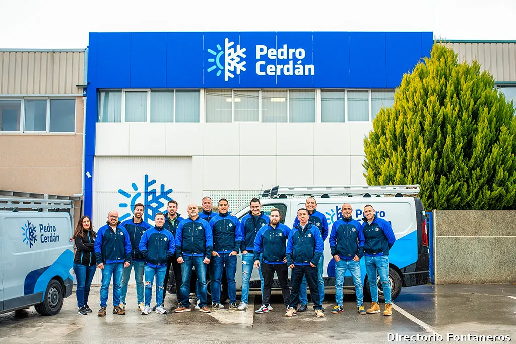 Pedro Cerdán, Climatización y Fontanería.