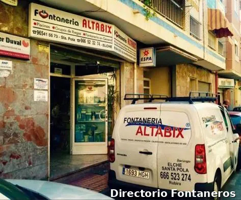 Fontanería Altabix Santa Pola