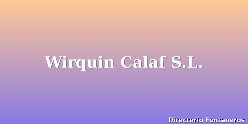 Wirquin Calaf S.L.