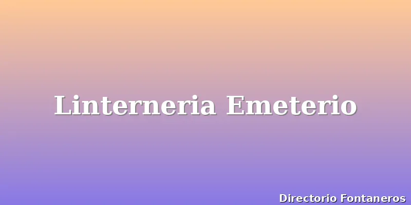 Linterneria Emeterio