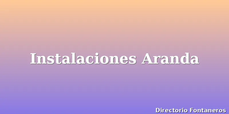 Instalaciones Aranda