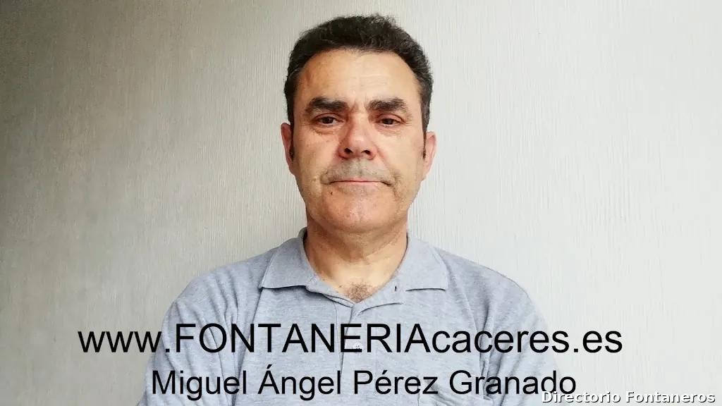 FONTANERIA CACERES - Miguel Ángel Pérez Granado