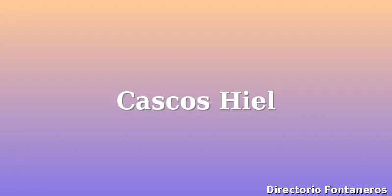 Cascos Hiel