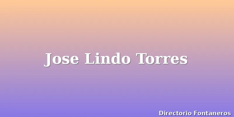 Jose Lindo Torres
