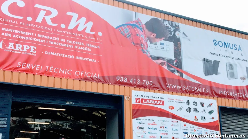 Servicio técnico recambios Repuestos Calderas Climatización SATCRM Granollers