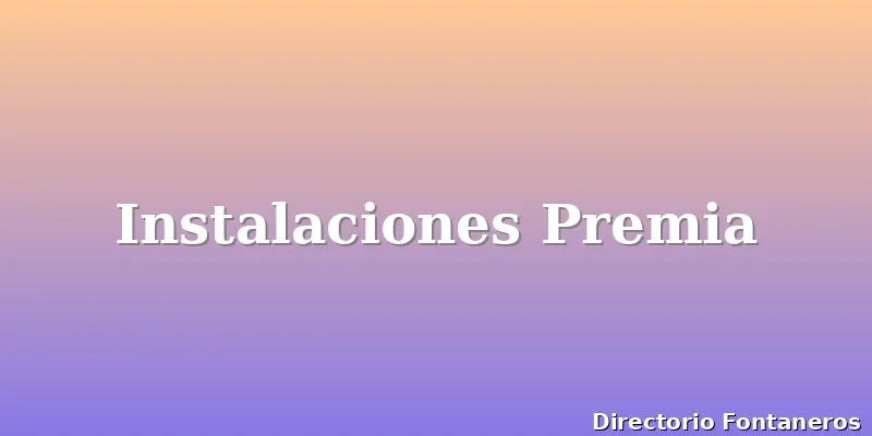 Instalaciones Premia