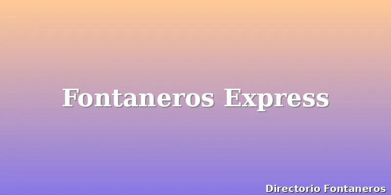 Fontaneros Express