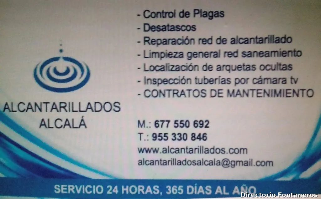 Alcantarillados Alcalá