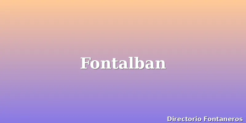 Fontalban