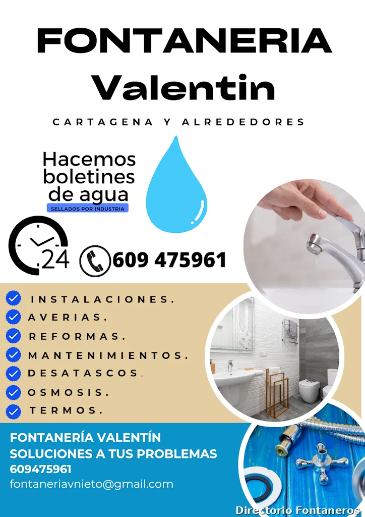Fontaneria Valentin Cartagena