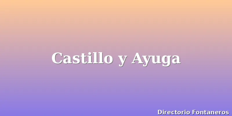 Castillo y Ayuga