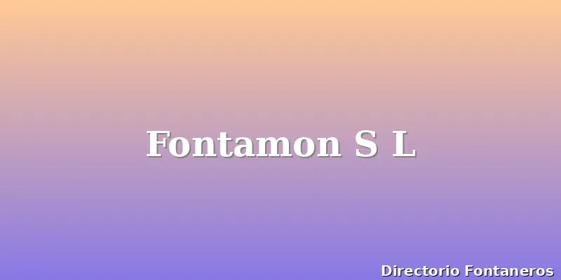 Fontamon S L