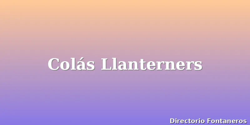 Colás Llanterners