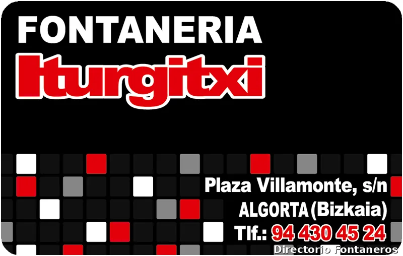 FONTANERIA ITURGITXI