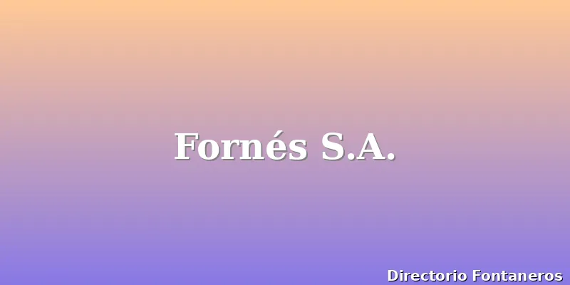 Fornés S.A.