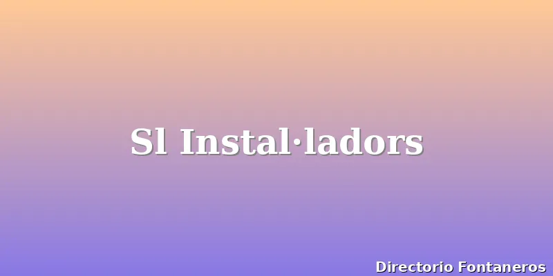 Sl Instal·ladors