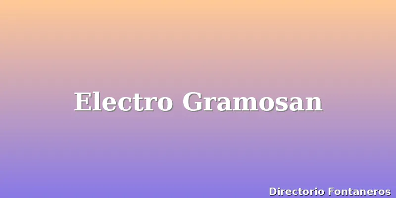 Electro Gramosan