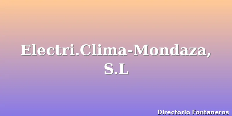 Electri.Clima-Mondaza, S.L