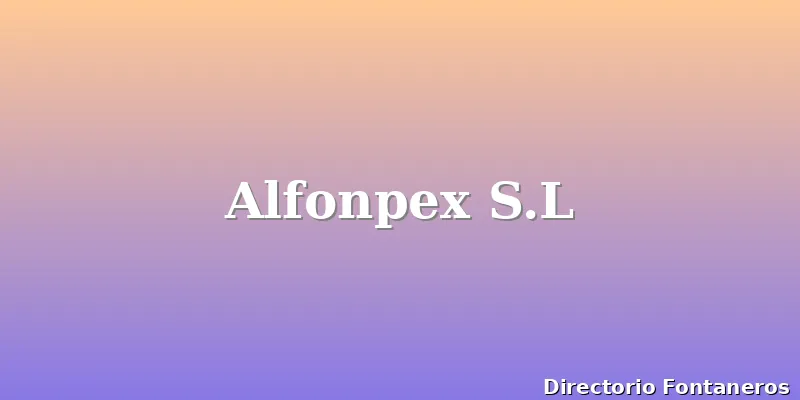 Alfonpex S.L