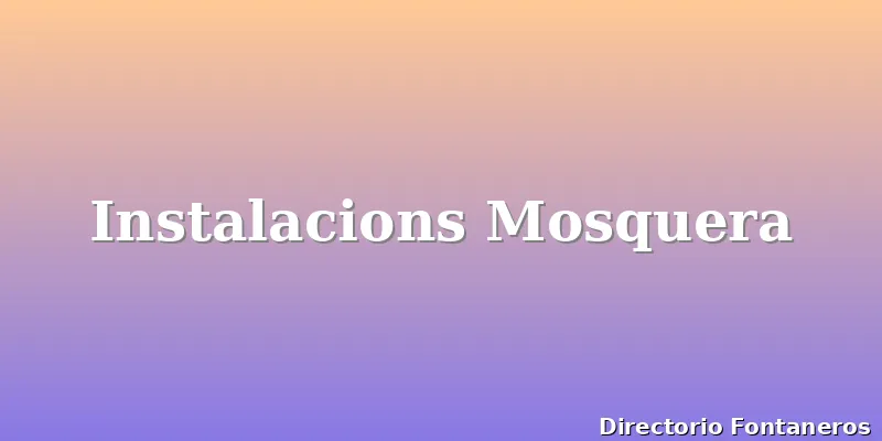 Instalacions Mosquera