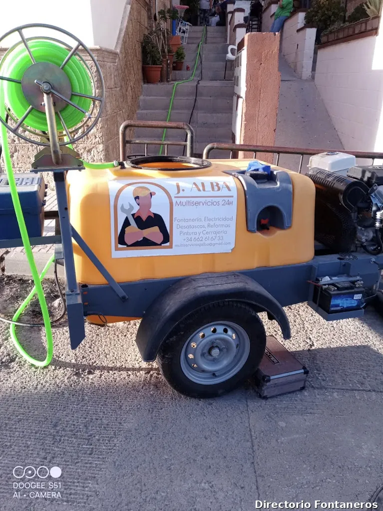 Desatascos y fontanería | Multiservicios Jorge Alba
