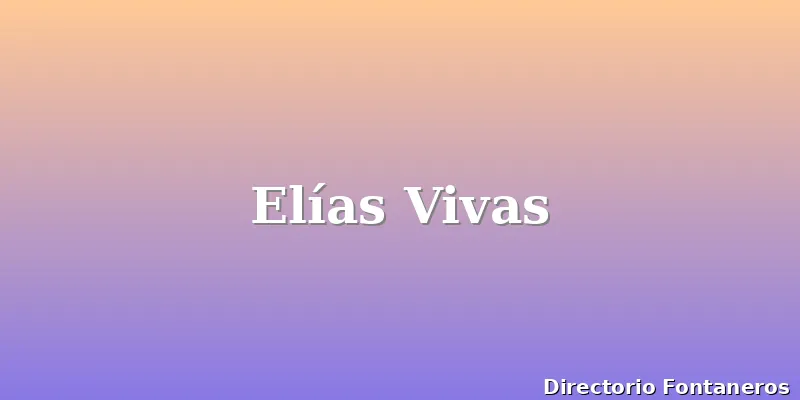 Elías Vivas