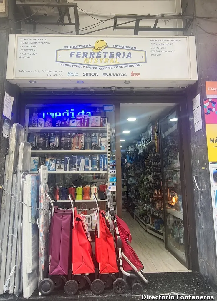 Ferreteria Mistral | fontaneria y pintura