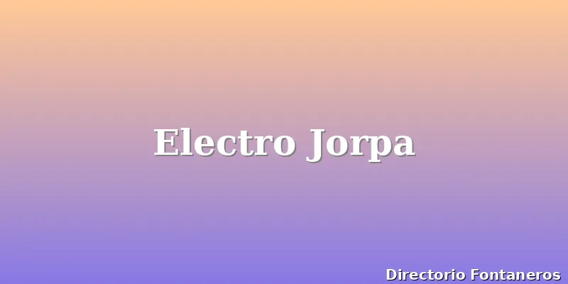 Electro Jorpa