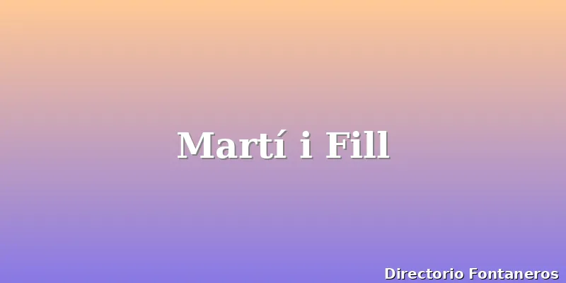 Martí i Fill