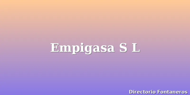 Empigasa S L