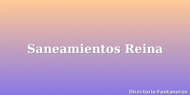 Saneamientos Reina