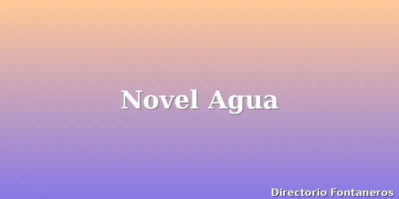 Novel Agua