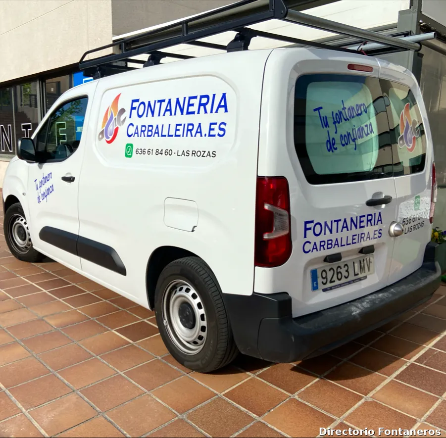 Fontanero Carballeira, Fontanería Las Rozas