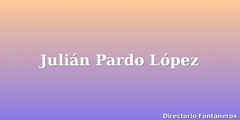 Julián Pardo López