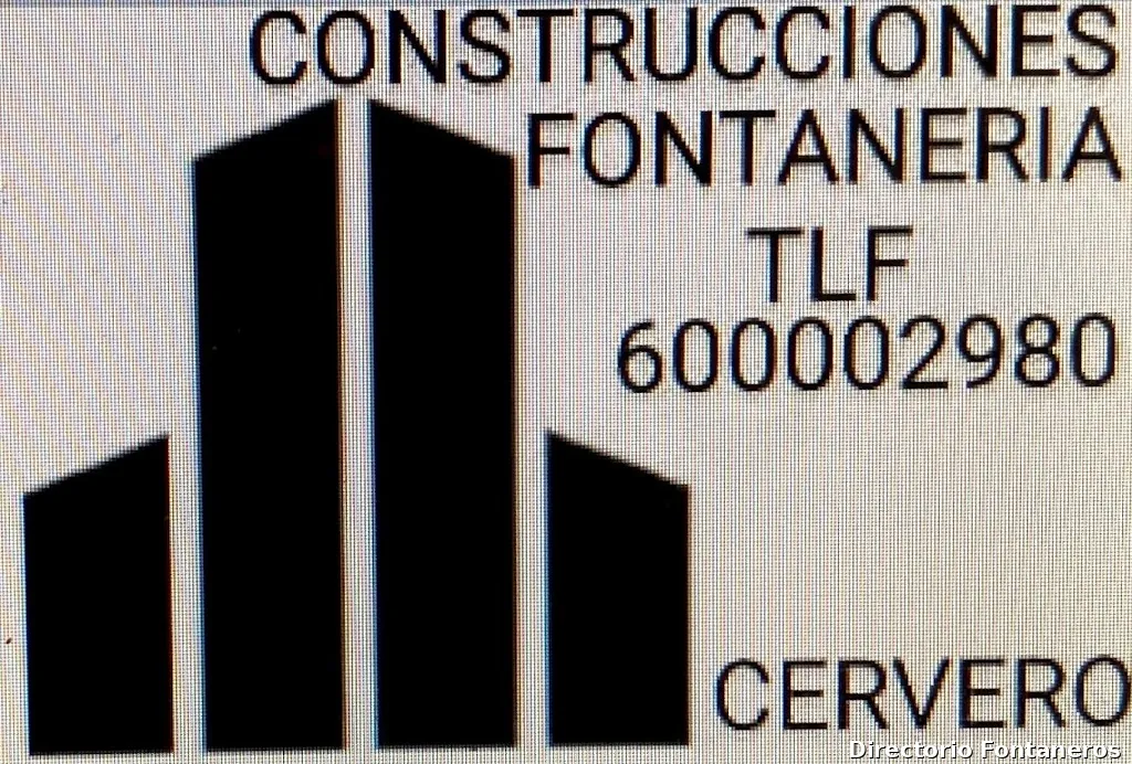 CONSTRUCCIONES Y FONTANERIA JOSE CERVERO