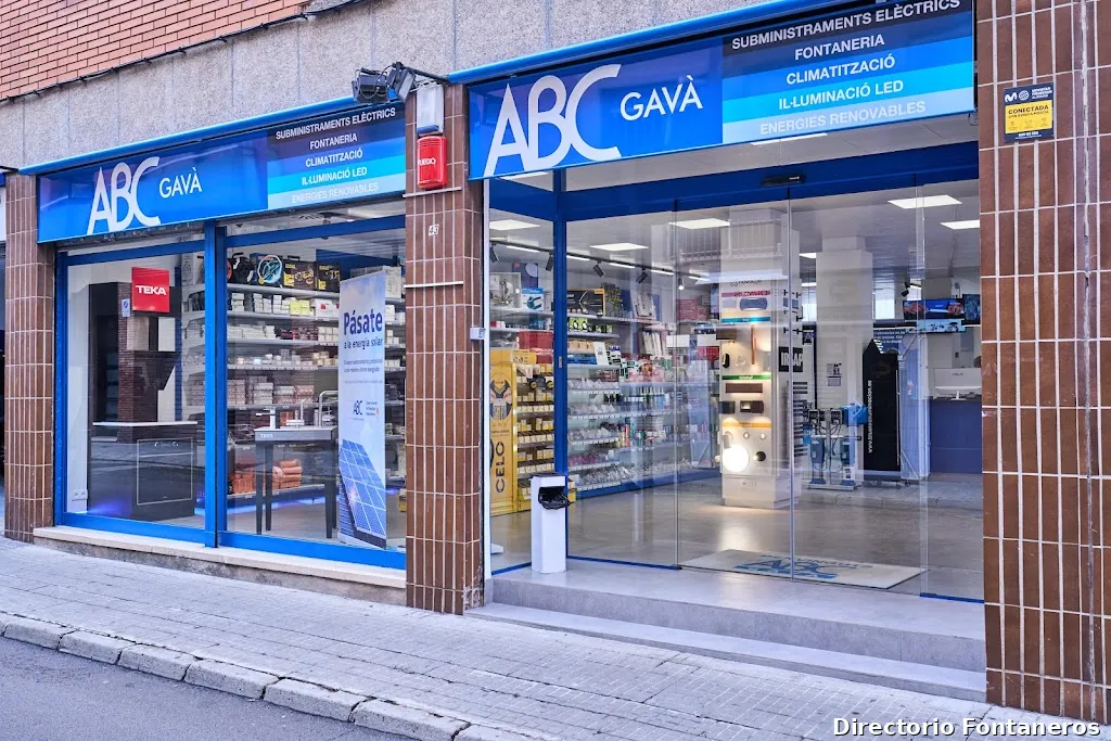 ABC Gavà | Suministros Eléctricos, Fontanería, Climatización, Iluminación y Renovables