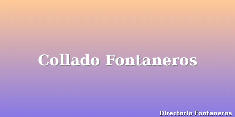 Collado Fontaneros