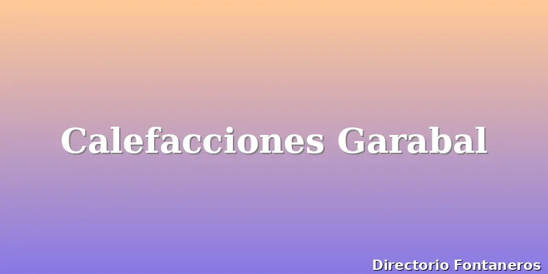 Calefacciones Garabal