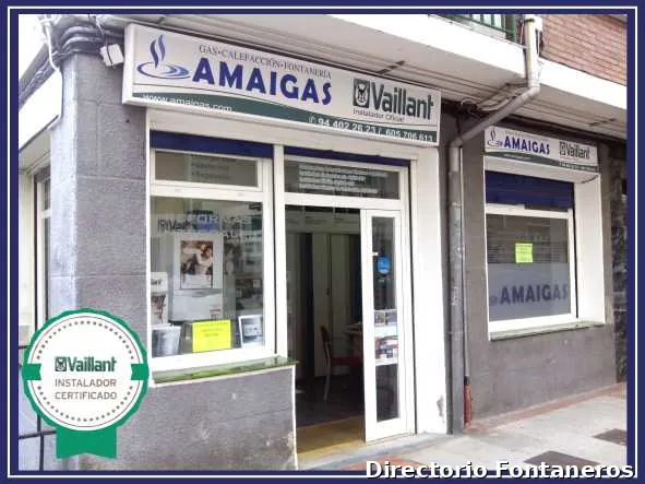 AMAIGAS. Gas • Calefacción • Fontanería