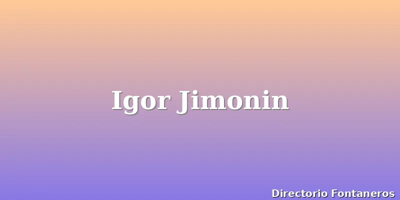 Igor Jimonin