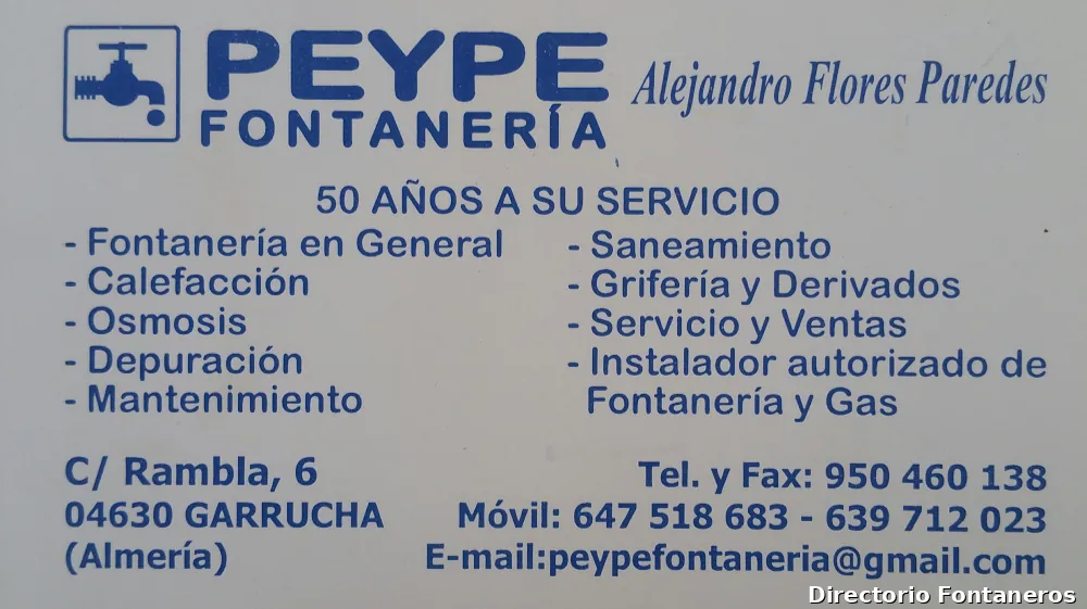 PEYPE FONTANERIA