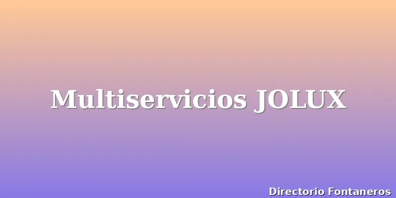 Multiservicios JOLUX